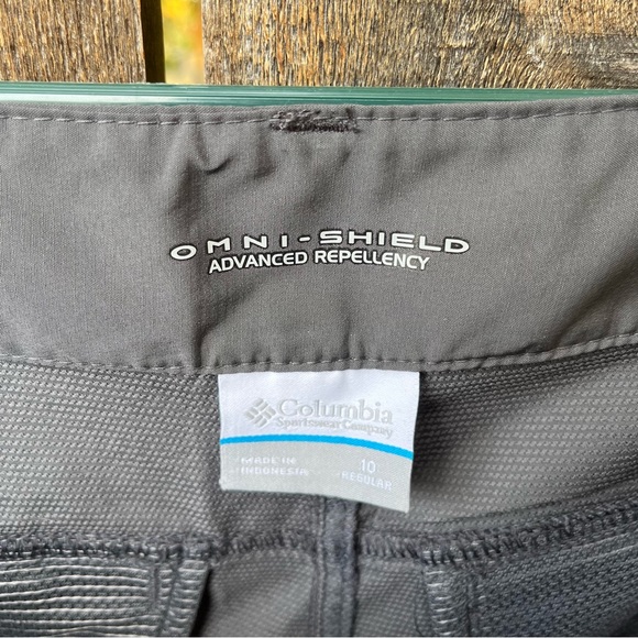 Columbia Sportswear Wm’s Kestrel Trail Omni-shield Convertible Pants NWOT Sz 10R - Picture 3 of 15